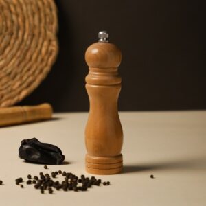 Moulin à Poivre et Épices 20 cm en Bois