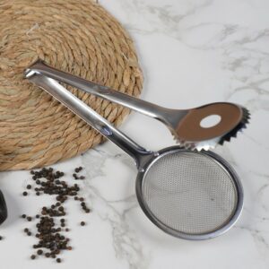 Pince de Cuisine Multifonction en Inox – Spécial Service & Friture