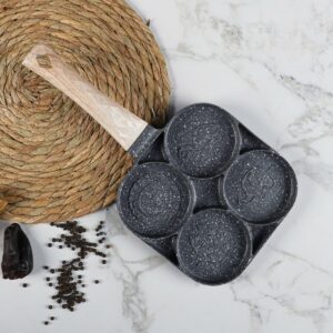 Poêle Multi-Formes 18 cm en Granite 4 Cavités