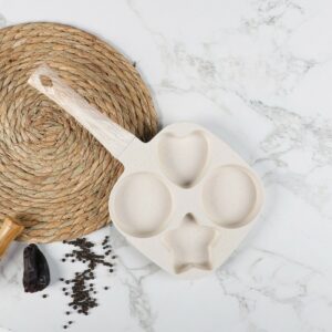 Poêle Multi-Formes 18 cm en Granite 4 Cavités