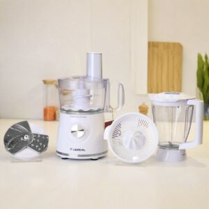 Lexical LFP-3203 - Robot Culinaire Multifonction 800W 9en1 Blanc