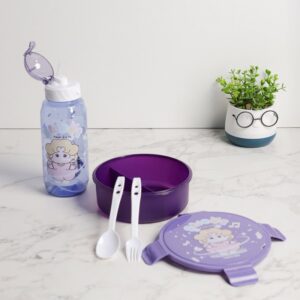 Set Lunch Box Avec Gourde & Couvercle à Clip