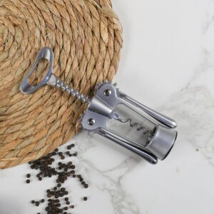 Tire-Bouchon en Inox avec Poignées Latérales