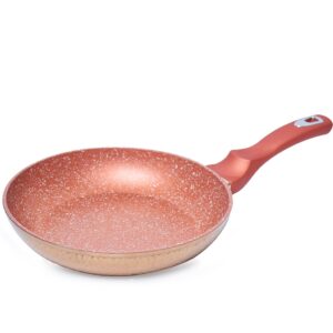 Mixstar - Poêle en Granite 24 cm Effet Cuivre