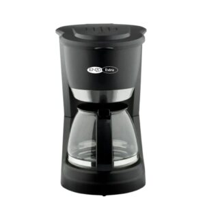 Enzo - Cafetière Électrique 750W 8 à 12 Tasses Noir