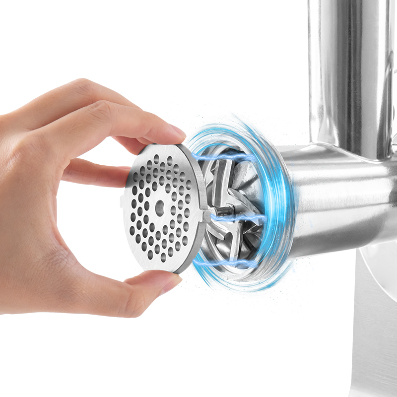 Lexical LMG-2090 - Hachoir à Viande Avec Afficheur 3000W Gris – Image 3