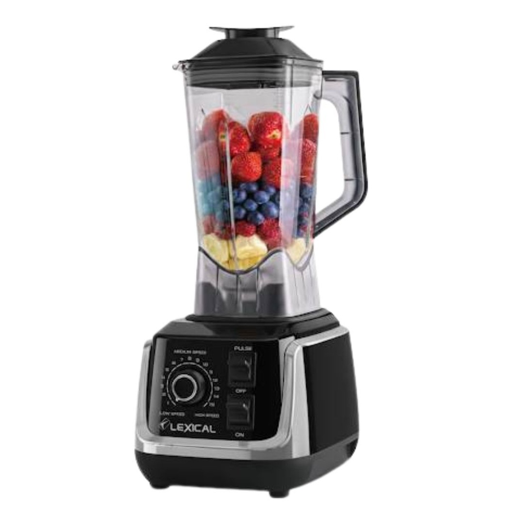 Lexical LBL-1570- Blender avec Grinder 1500W 1,5L Noir