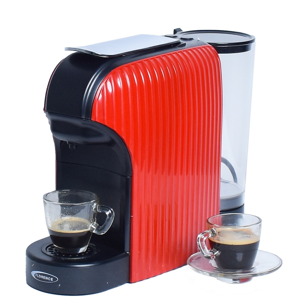 Florence 5634 - Machine café à capsule Nespresso®1400W 1000ML Rouge – Image 2