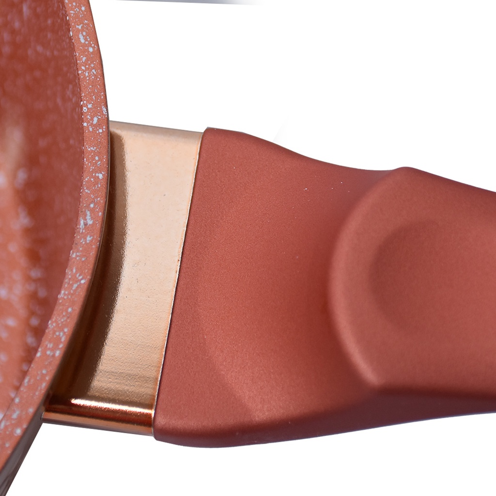 Mixstar - Poêle en Granite 24 cm Effet Cuivre – Image 2