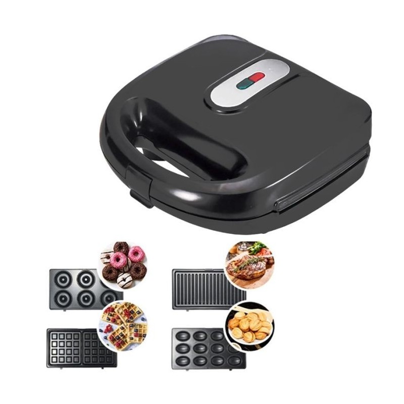 Prova PE-910- Appareil à Panini 750W 4en1 – Image 2