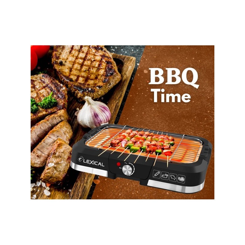 Lexical LBQ-2590 - Barbecue Électrique 1800W – Image 3