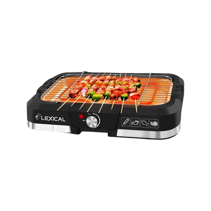 Lexical LBQ-2590 - Barbecue Électrique 1800W