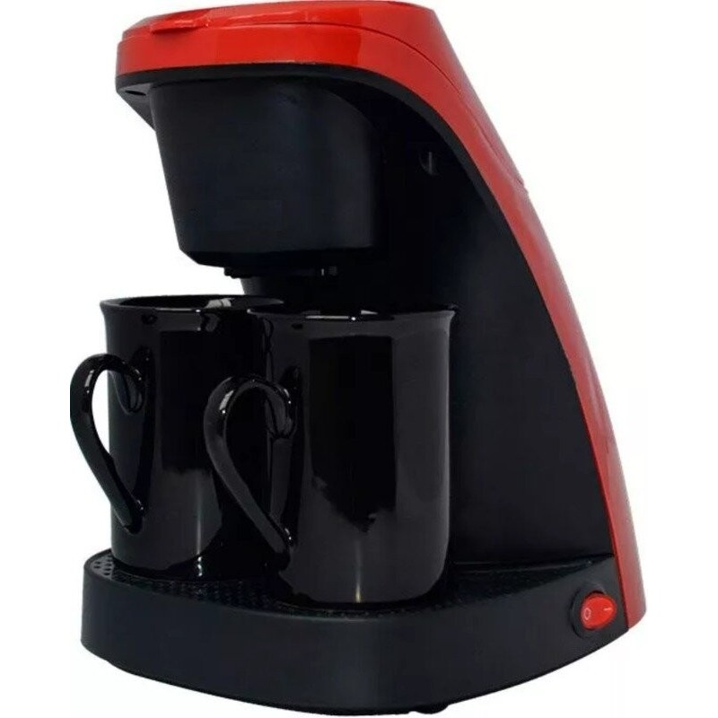 Lexical LEM‑0620 – Machine à café 450 W 2 Tasses Rouge – Image 4