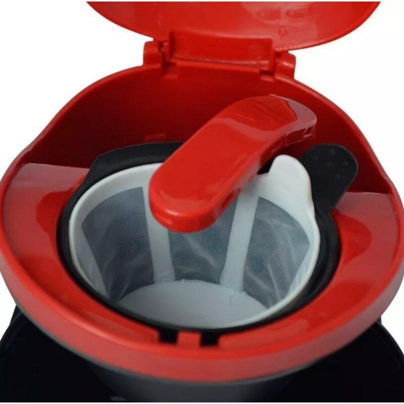 Lexical LEM‑0620 – Machine à café 450 W 2 Tasses Rouge – Image 3