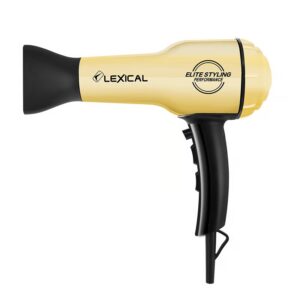 Lexical LHD-5035-9 - Sèche Cheveux 1800W Gold