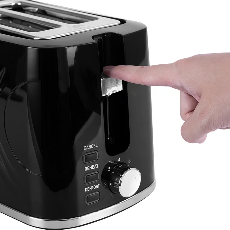 Lexical Lexical LTO-3905-2- Grille-Pain 900W 2Fentes Noir – Image 3