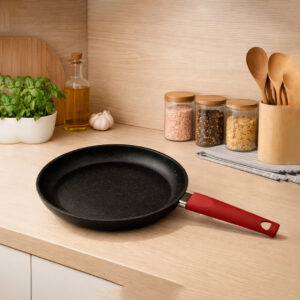 MCS- Poêle en Granite Ø20 cm Rouge