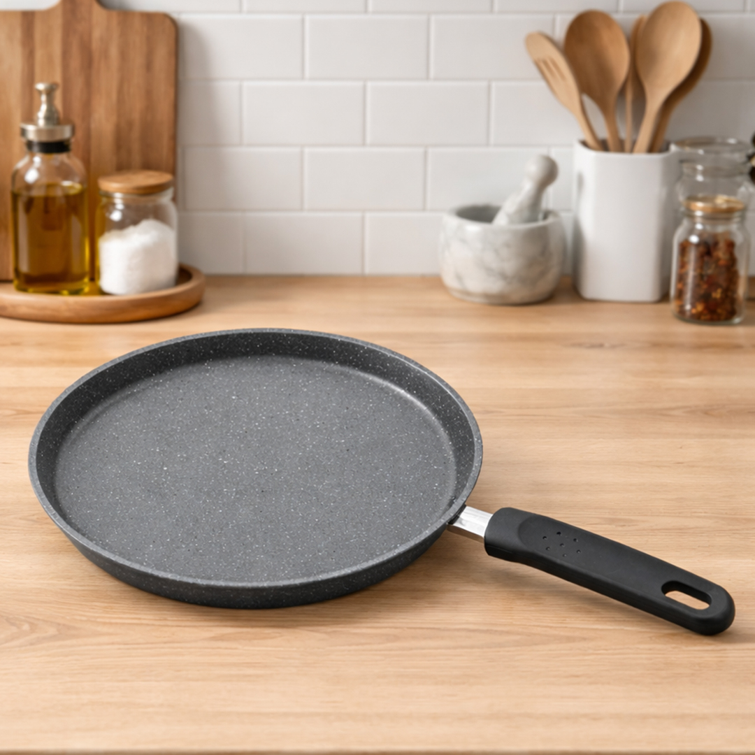 MCS - Crêpière en Granite Ø25 cm Gris