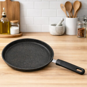 MCS- Crêpière en Granite Ø25 cm Noir
