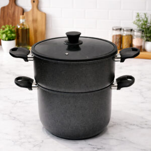 MCS- Couscoussier 6L en Granite Gris