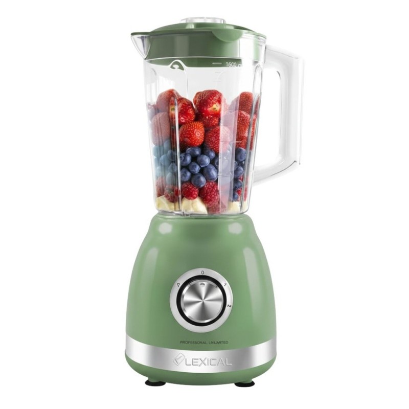 Lexical-LBL-1522-7- Blender Avec Grinder 500W 1.8L Vert – Image 2