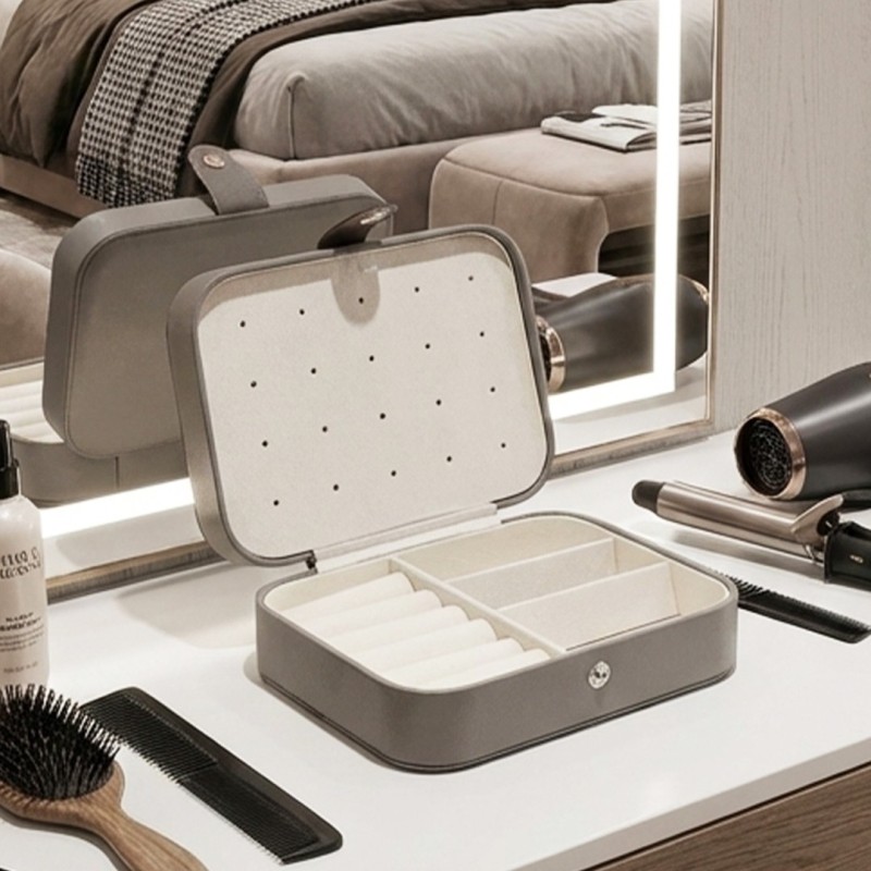 Coffret à Bijoux avec Support Boucles – Image 3