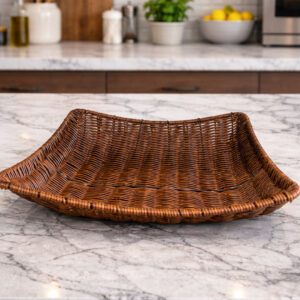 Panier Carré en Rotin