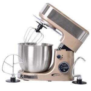 Florence 6461AE- Robot Pétrin 1300W 5L Avec Afficheur Gold