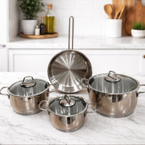 Batterie De Cuisine en Inox 18/10 7 pièces - Vivaldi