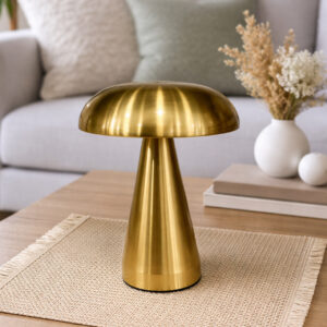 Lampe de Table LED Design Doré