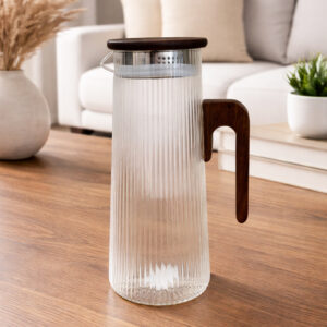 Carafe en Verre avec Couvercle