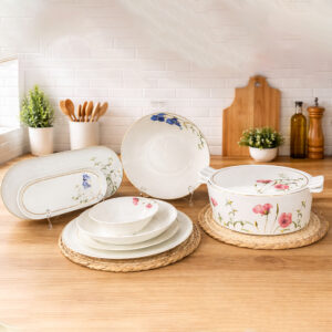 Service de Table 31 Pièces en Porcelaine