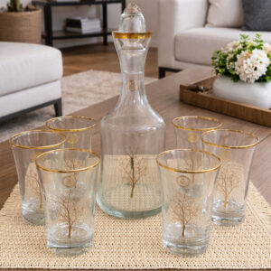 Service à Eau en Verre 7 Pièces