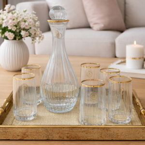 Service à Eau en Verre 7 Pièces