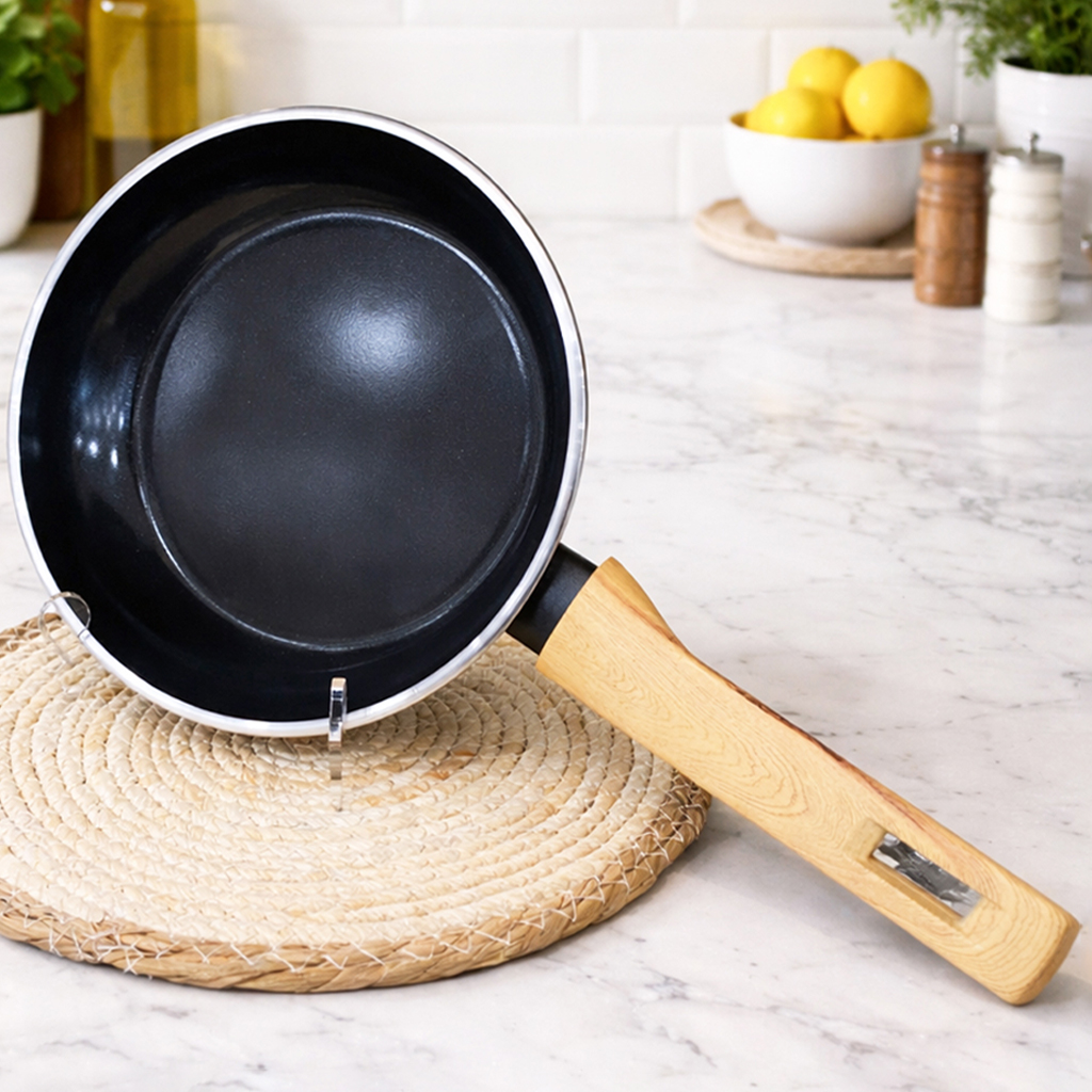 Poêle en Granite Ø26 cm Noir - Falez