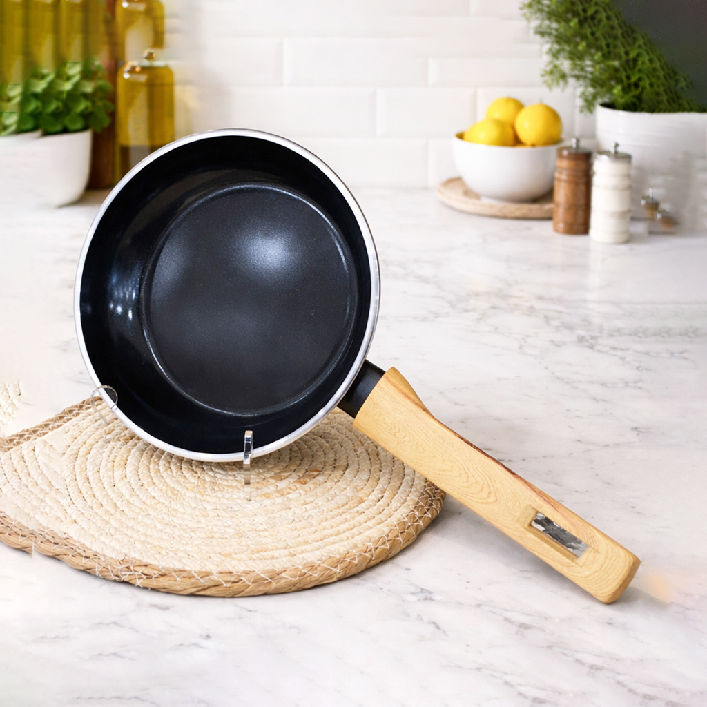 Poêle en Granite Ø22 cm Noir - Falez