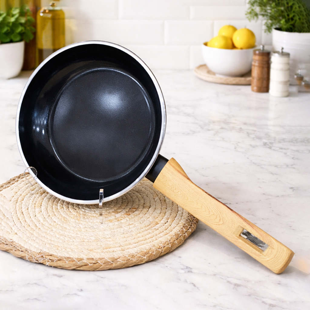 Poêle en Granite Ø24 cm Noir - Falez