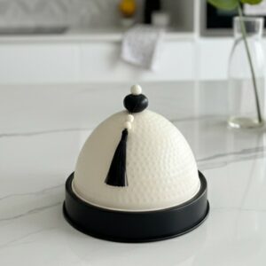 Cloche à Gâteaux 22 cm Bois & Métal