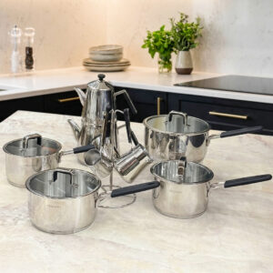 Batterie de Cuisine en Inox 18/10 - 24 Pièces - Sizar