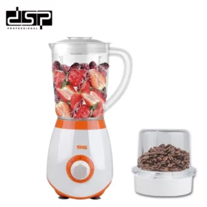 DSP KJ2002 - Blender Avec Grinder en Plastique 350W Orangé