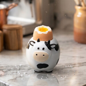 Coquetier Vache en Céramique