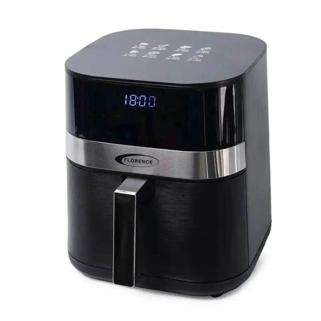 Air Fryer Florence 5L 1400W – Friteuse Sans Huile Digitale Noir