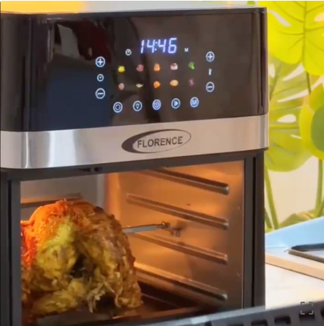 Air Fryer 12L 1800W 10En1 avec Rôtissoire Florence AF1206 – Image 3