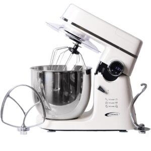 Robot Pétrin Avec Bouton Afficheur 12L 2000W Blanc - Florence FM166