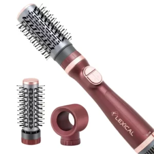 Lexical LAS-5225 - Coffret Brosse Rotative 3 en1 Lexical - 1000 W - Rouge