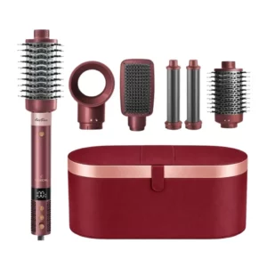 Lexical LAS-5255 - Coffret Coiffure 6en1 1300W Rouge