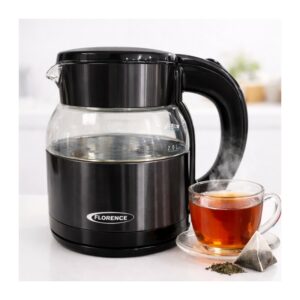 Bouilloire Électrique 1500W 2L Florence Noir - HK464