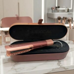 Lisseur à Air Chaud 2en1 1300W Rouge - Lexical LHS-5395