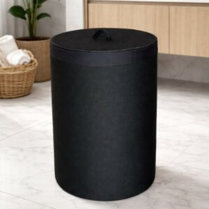 Panier à Linge Rond 44×29 cm Tressé en Corde