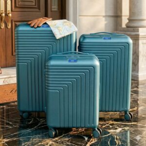 Série de 3 Valises Incassable Rouge   - ABM